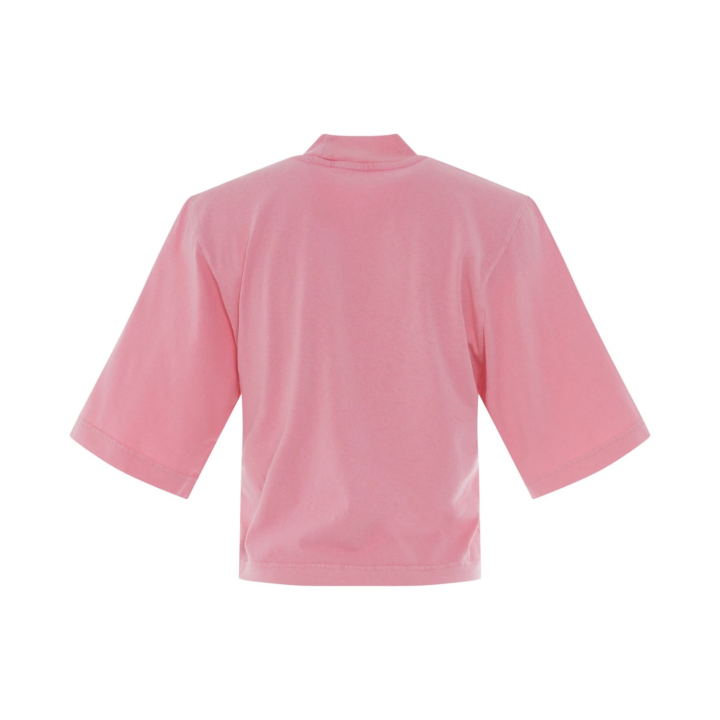 GD Dancing Bears Cropped T-Shirt in Fuchsia/Fluoro