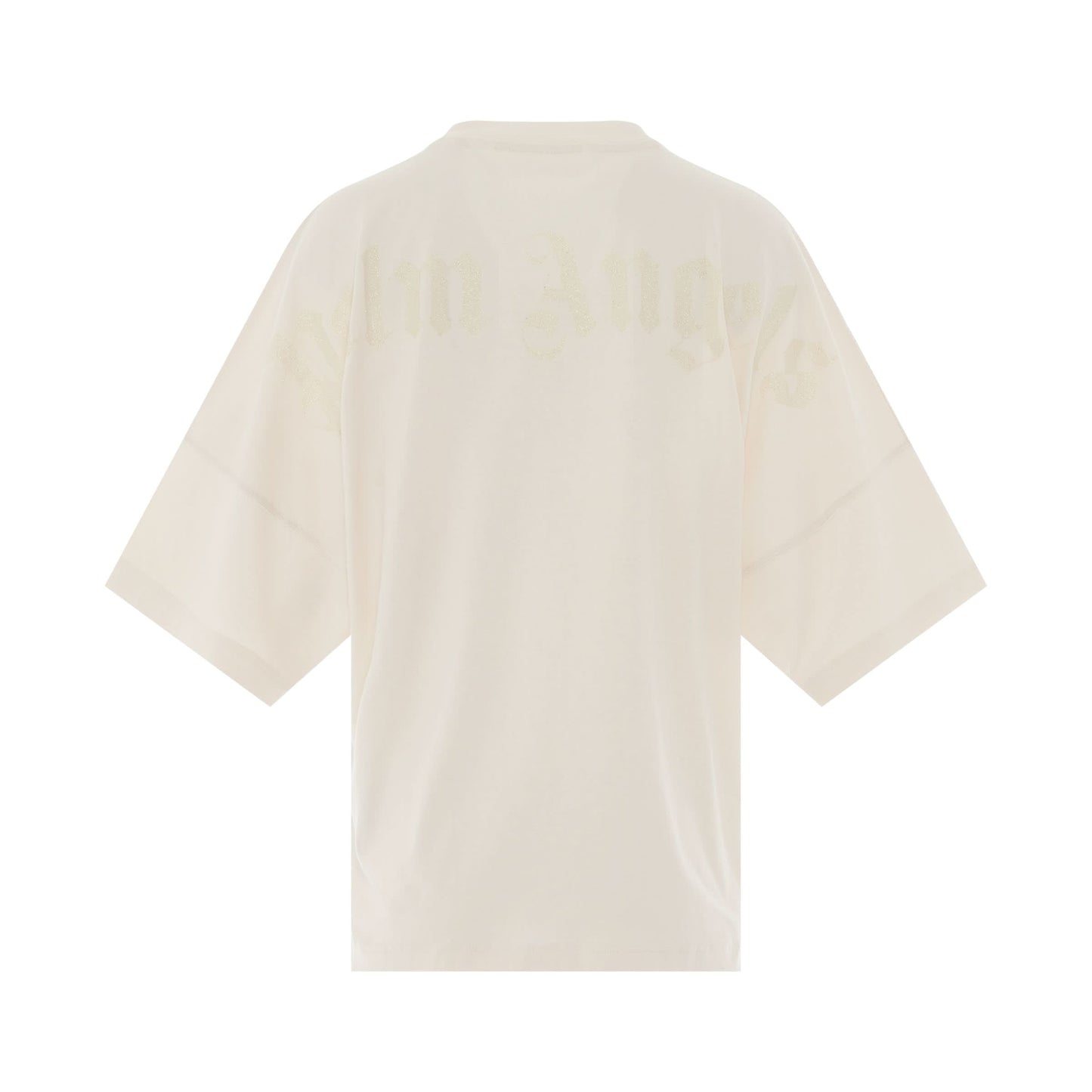 Classic Logo Loose T-Shirt in Butter/White