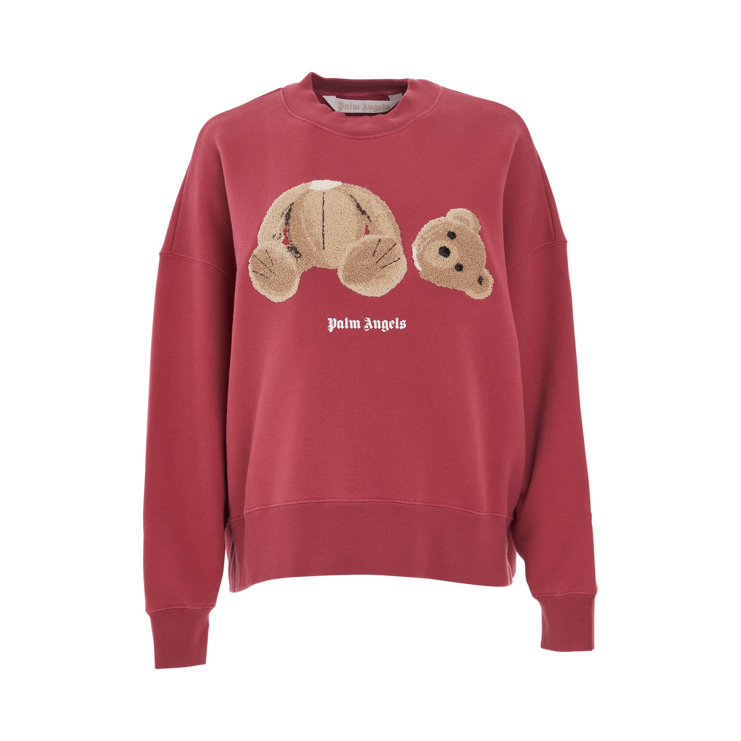 PA Bear Sweatshirt in Burgundy