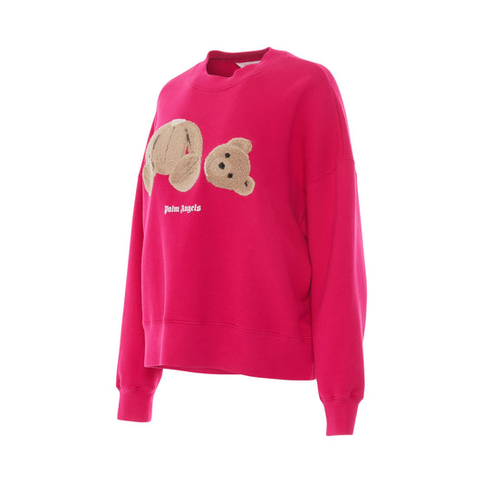 PA Bear Crew in Fuchsia/Brown