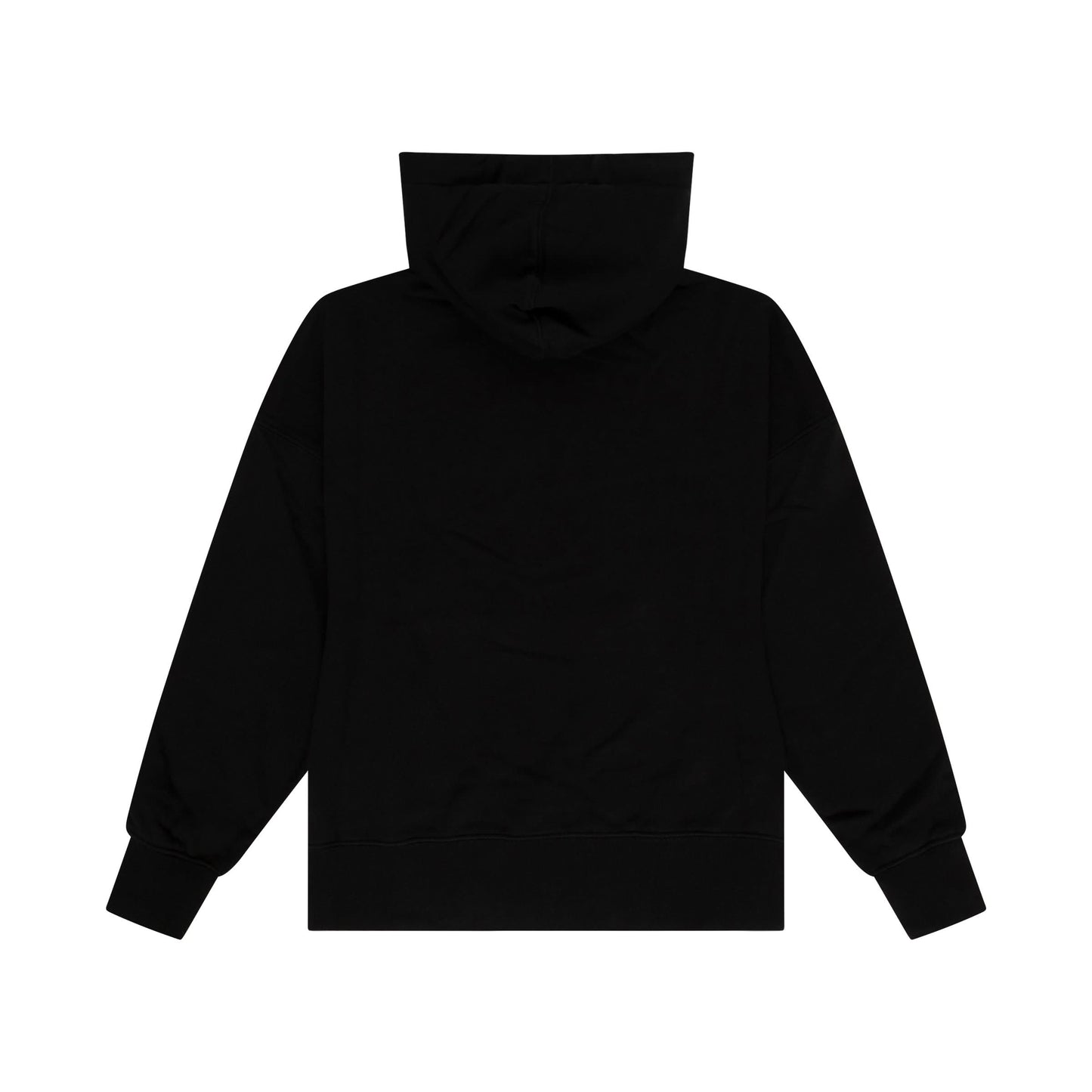 New York Sprayed Logo Hoodie in Black