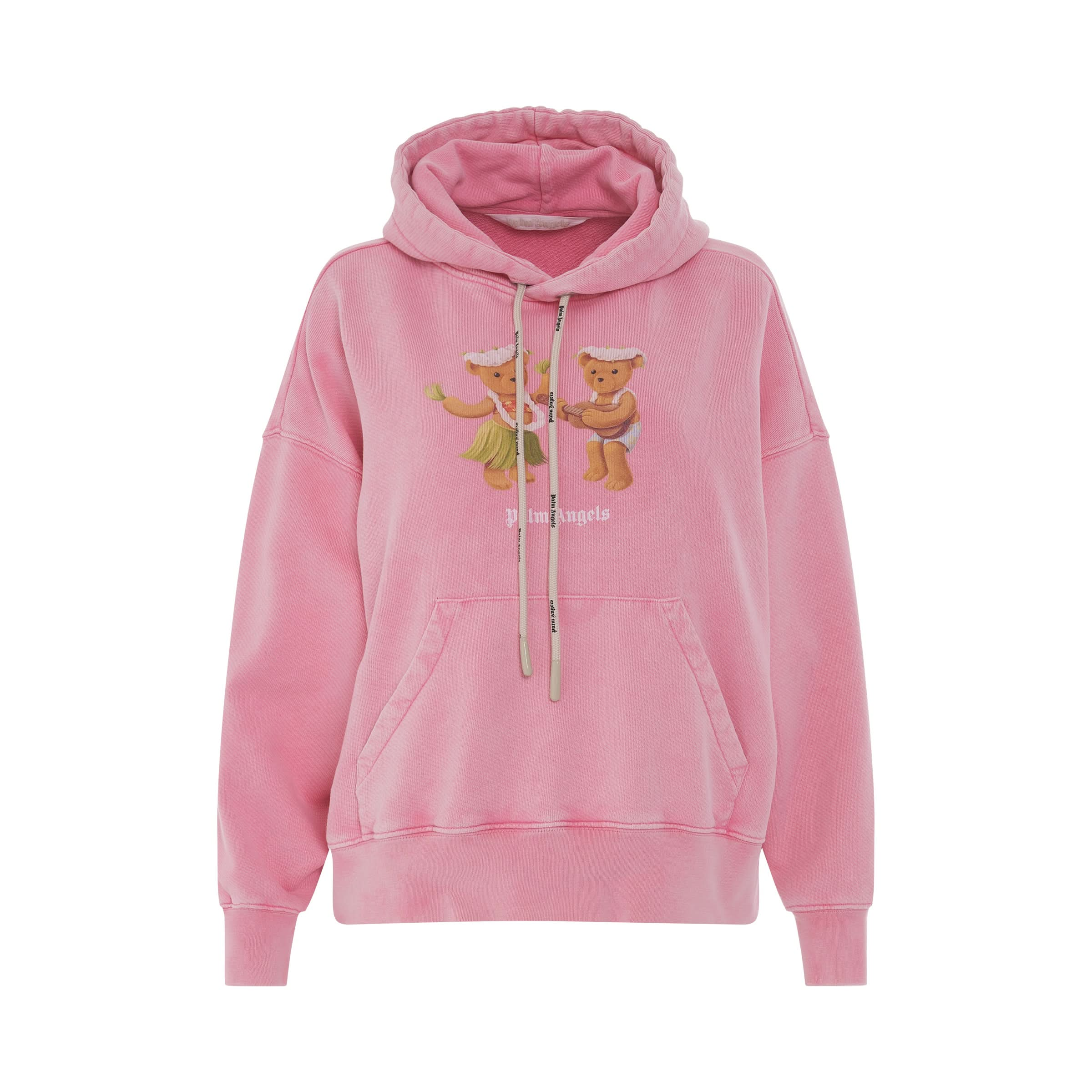 Dancing Bears Hoodie in Fuchsia/Fluoro