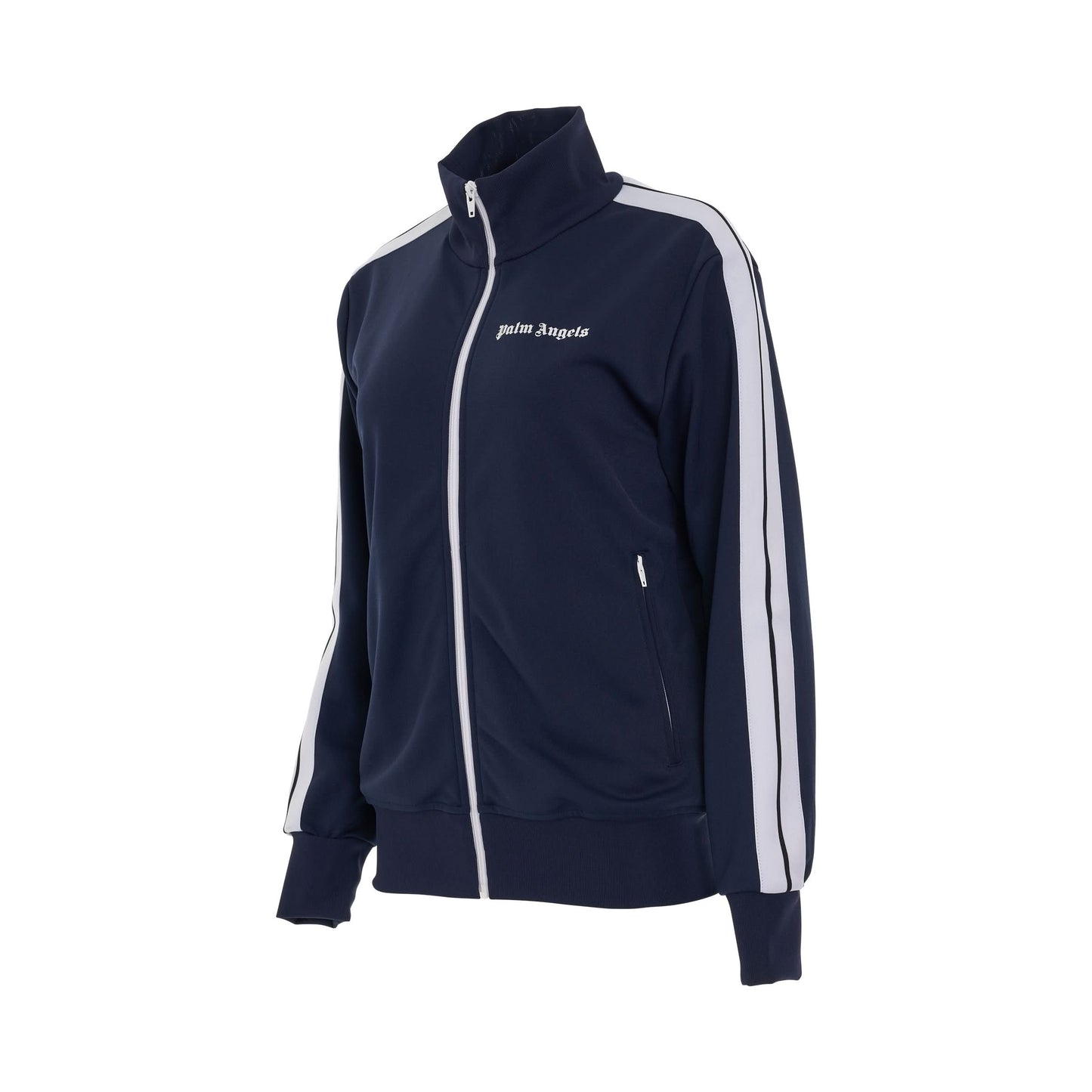 Classic Track Jacket in Navy Blue