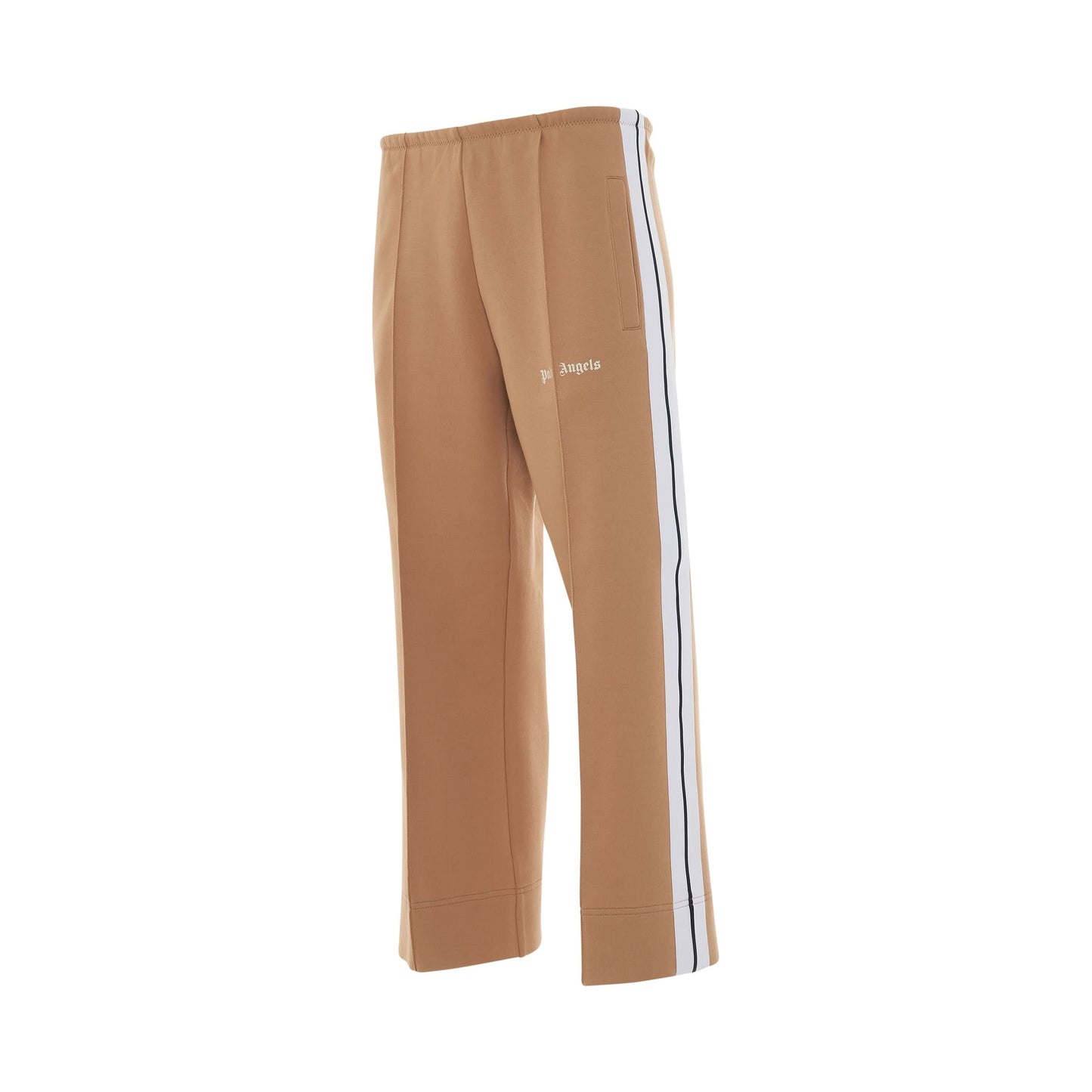 Cropped Suit Pants in Sand/White