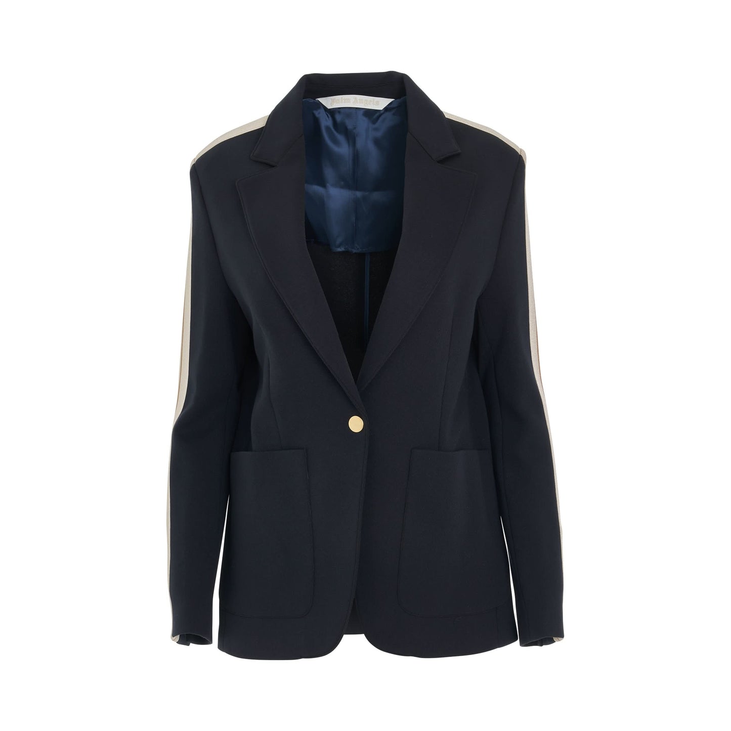 Milano Track Blazer in Navy Blue