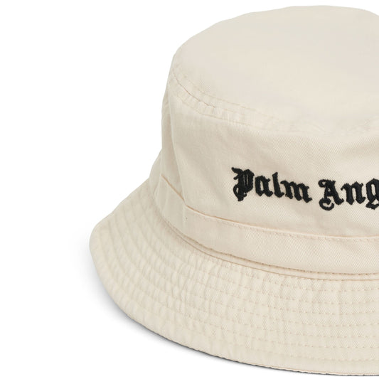 Classic Bucket Hat in Off White