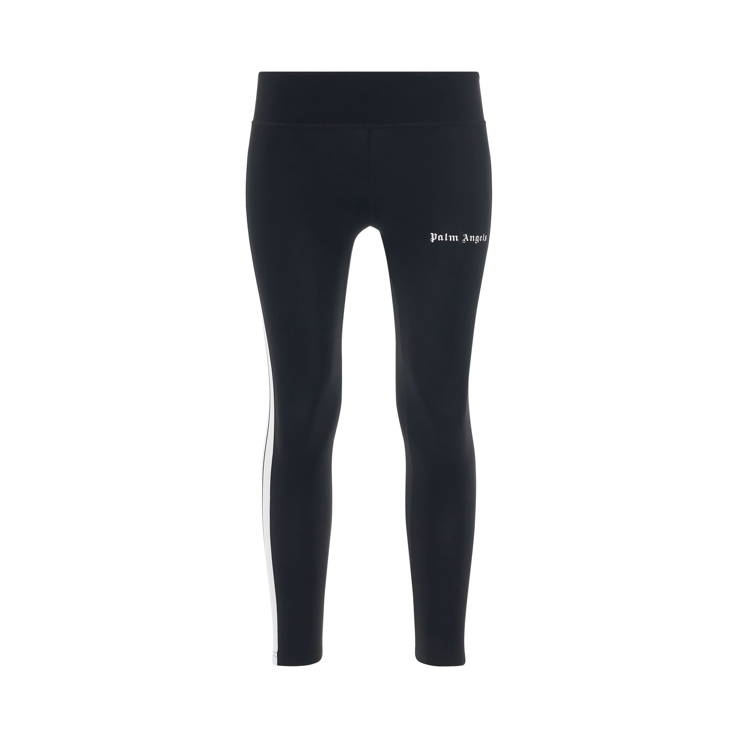 Track Leggings in Black/White