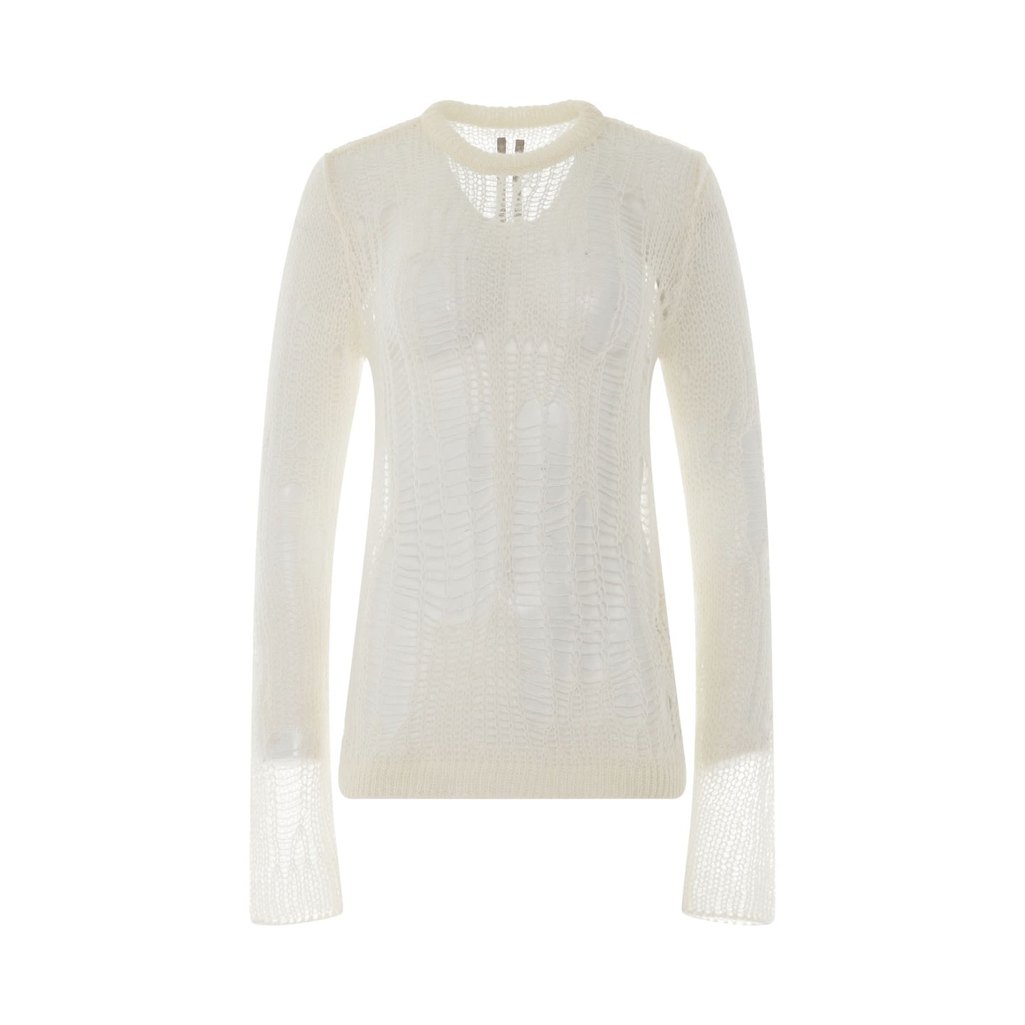 Maglia Spider Net Mesh Top in Natural