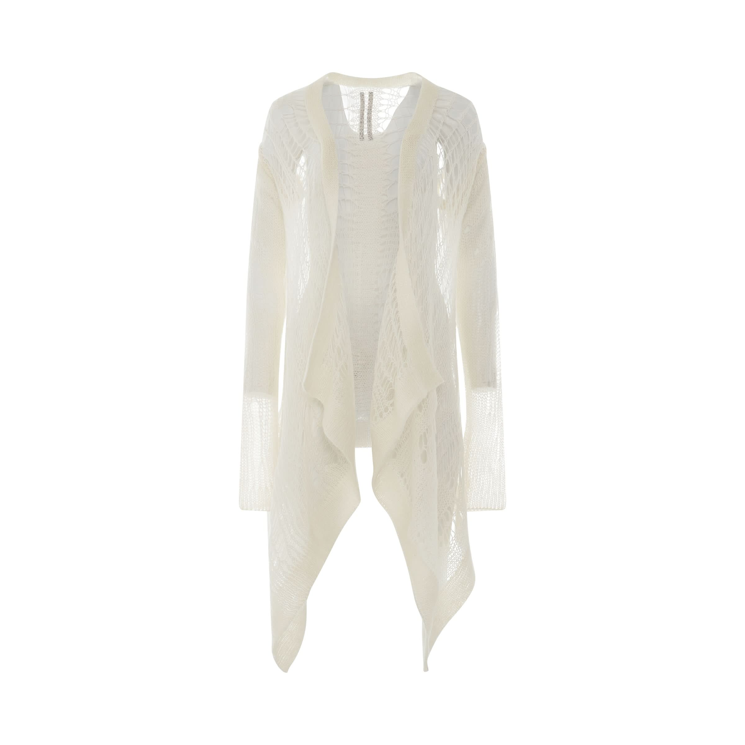 Maglia Spider Wrap Cardigan in Natural