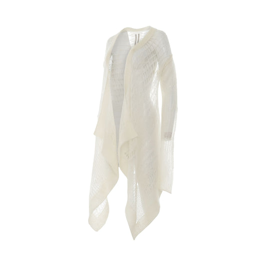 Maglia Spider Wrap Cardigan in Natural