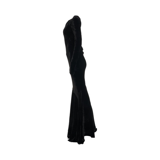 Glenda Gown in Black