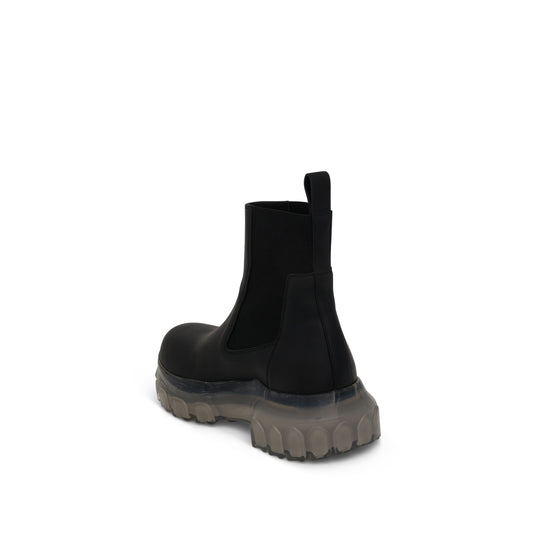 Beatle Bozo Tractor Boots in Black