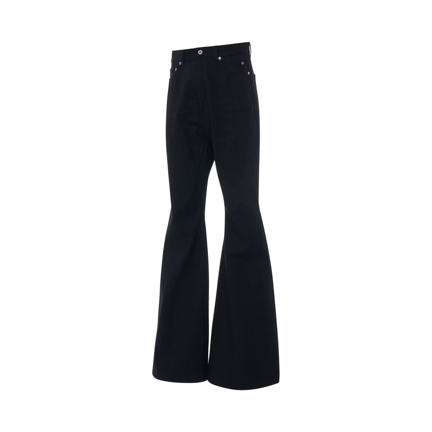 Bolan Bootcut Denim Pants in Black