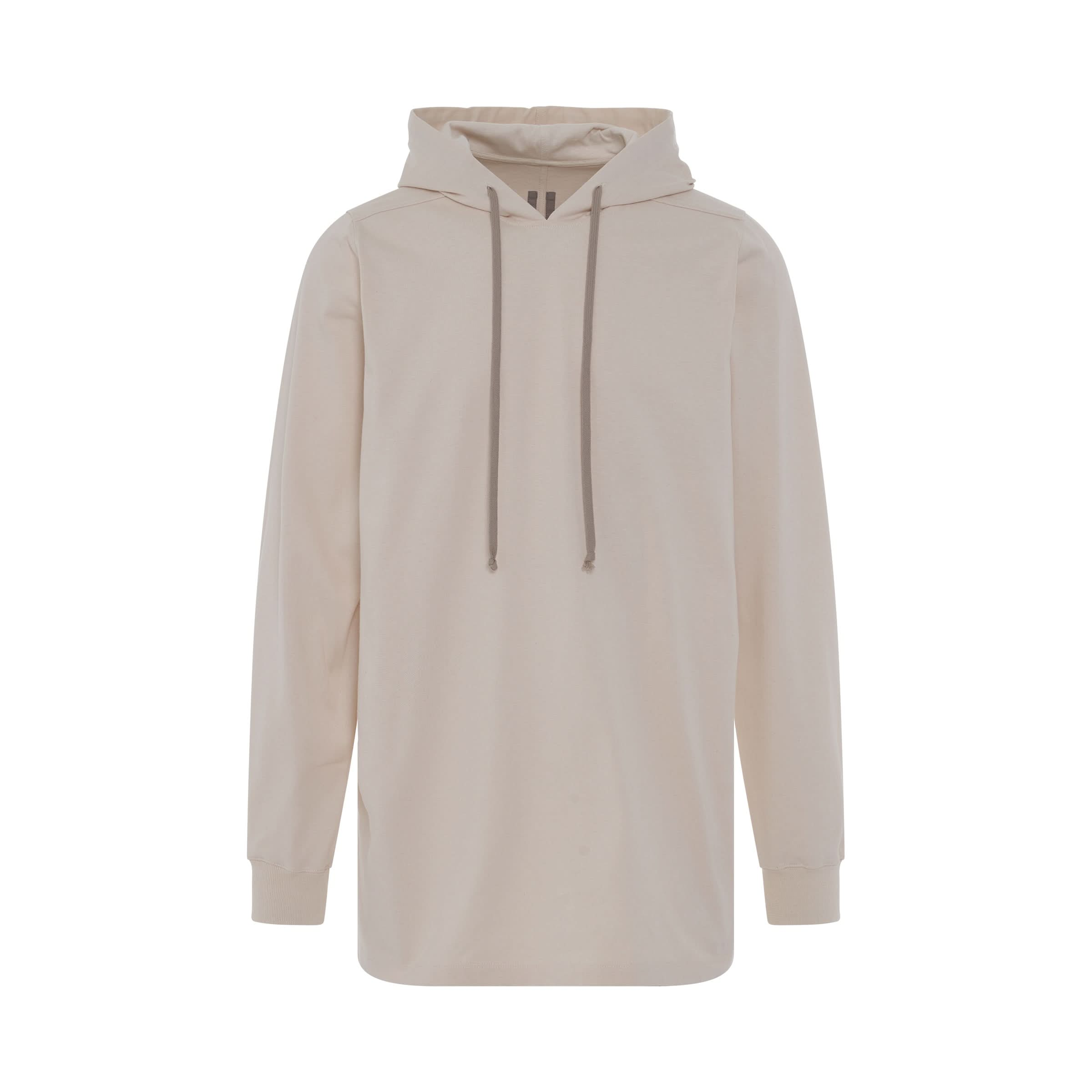 Classic Long Line Hoodie in Natural