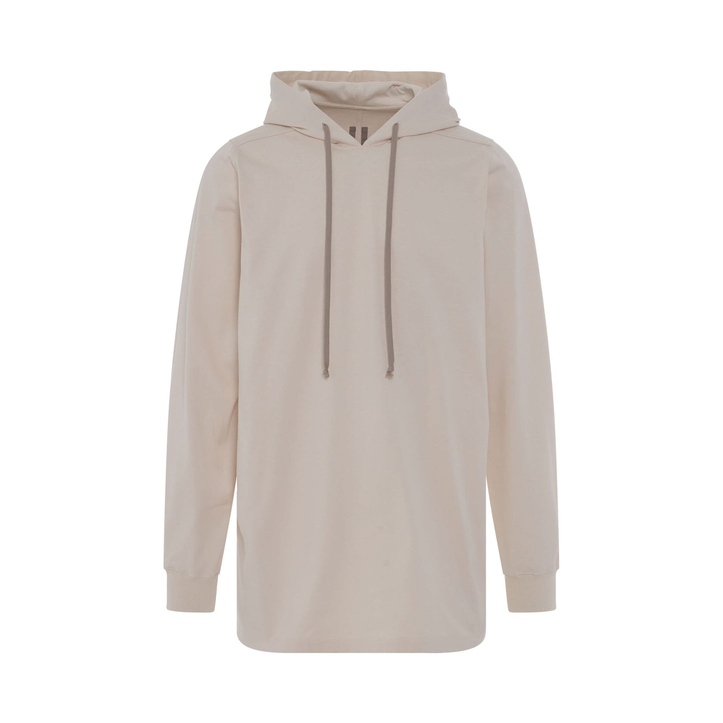 Classic Long Line Hoodie in Natural