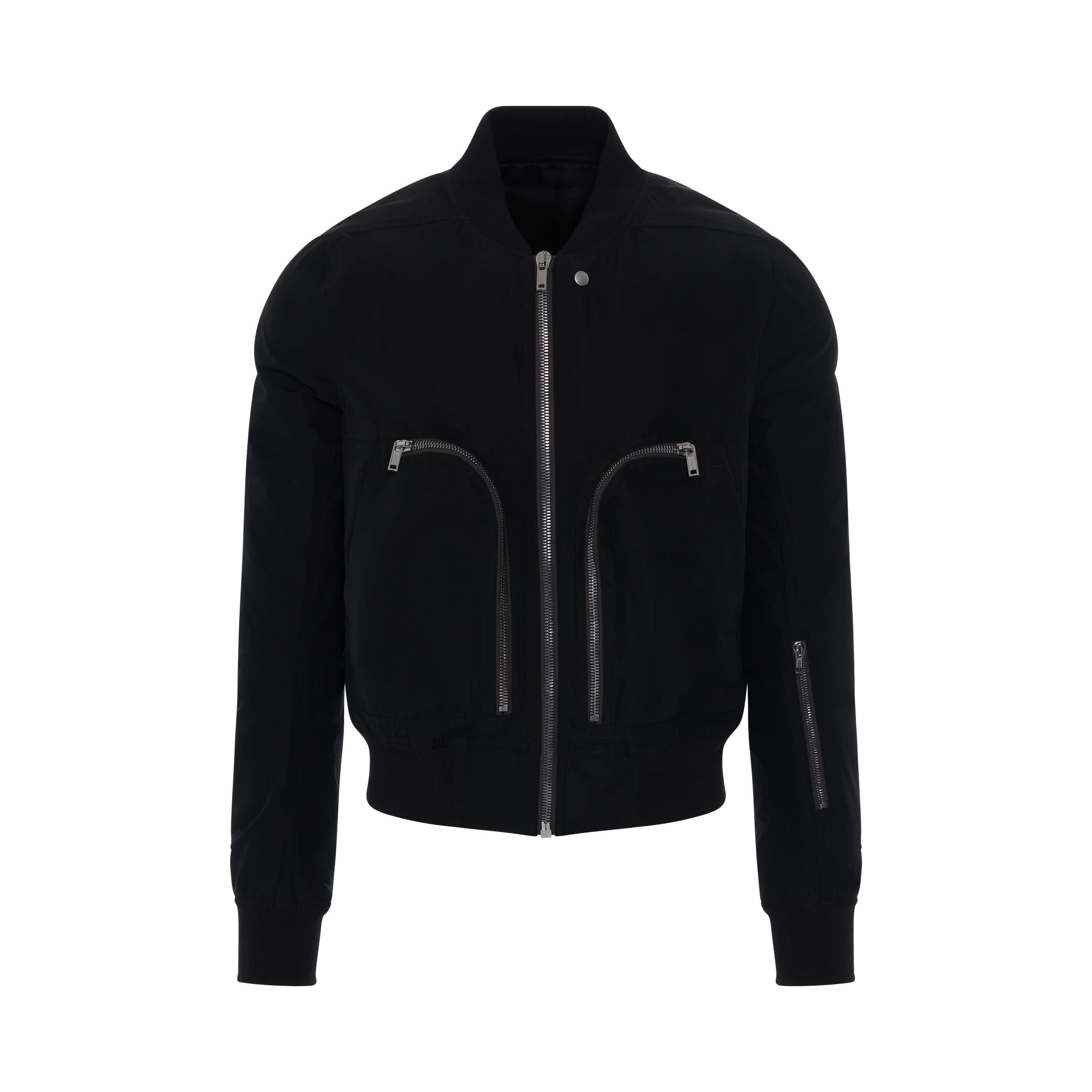 Bauhaus Flight Jacket in Black