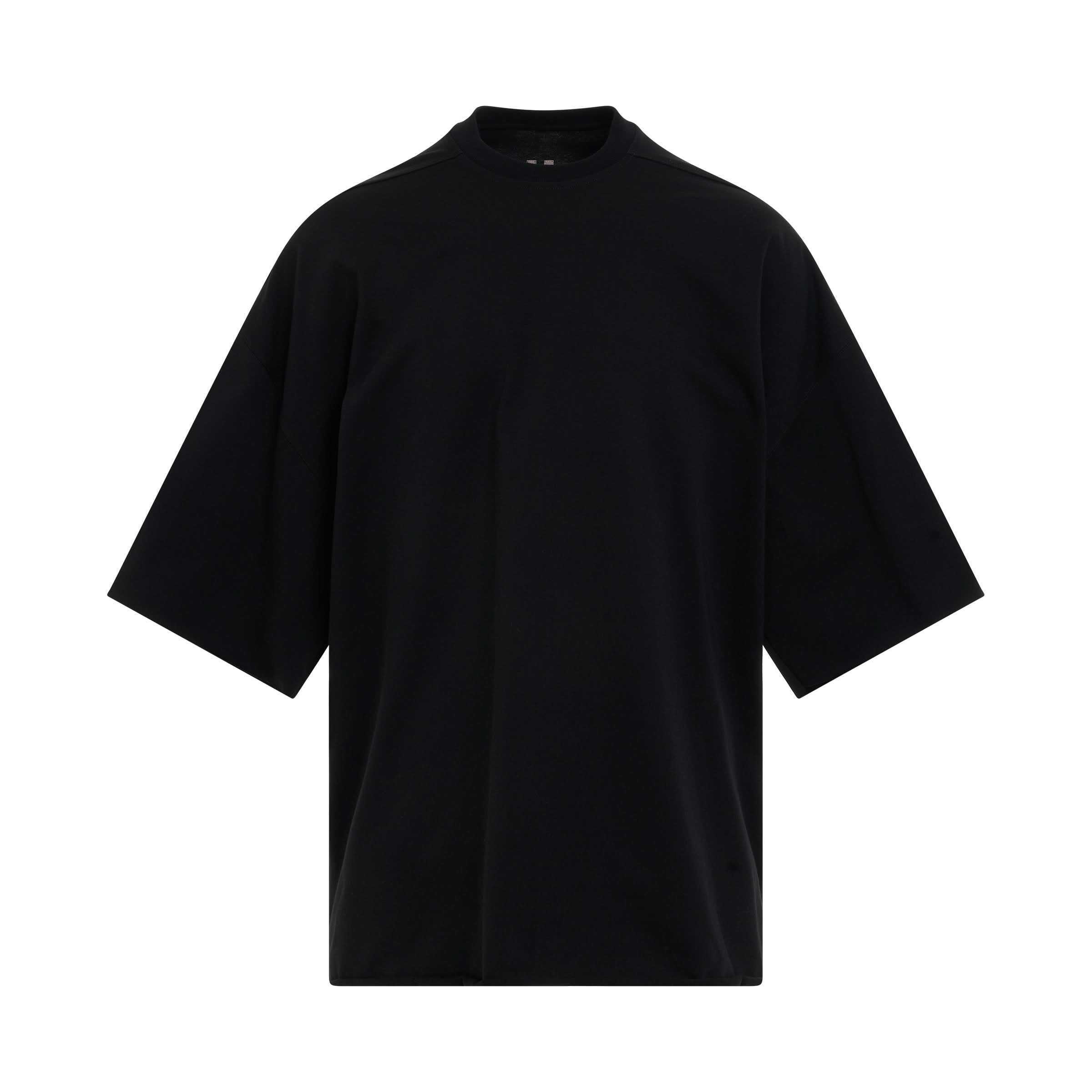 Tommy Knit T-Shirt in Black