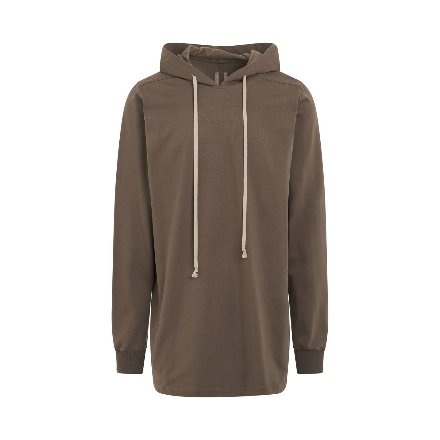 Long Knit Hoodie in Dust