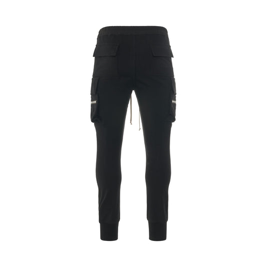 Mastodon Cargo Knit Pants in Black