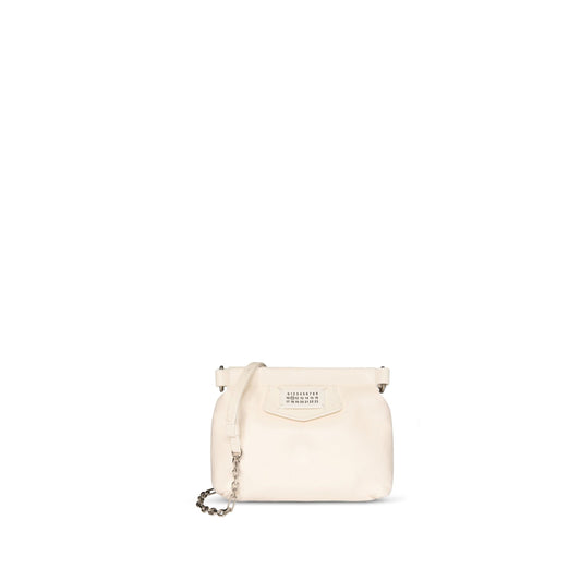 Mini Glam Slam Red Carpet Crossbody Bag in White