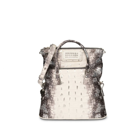 Mini 5Ac Tote Bag in White/Silver