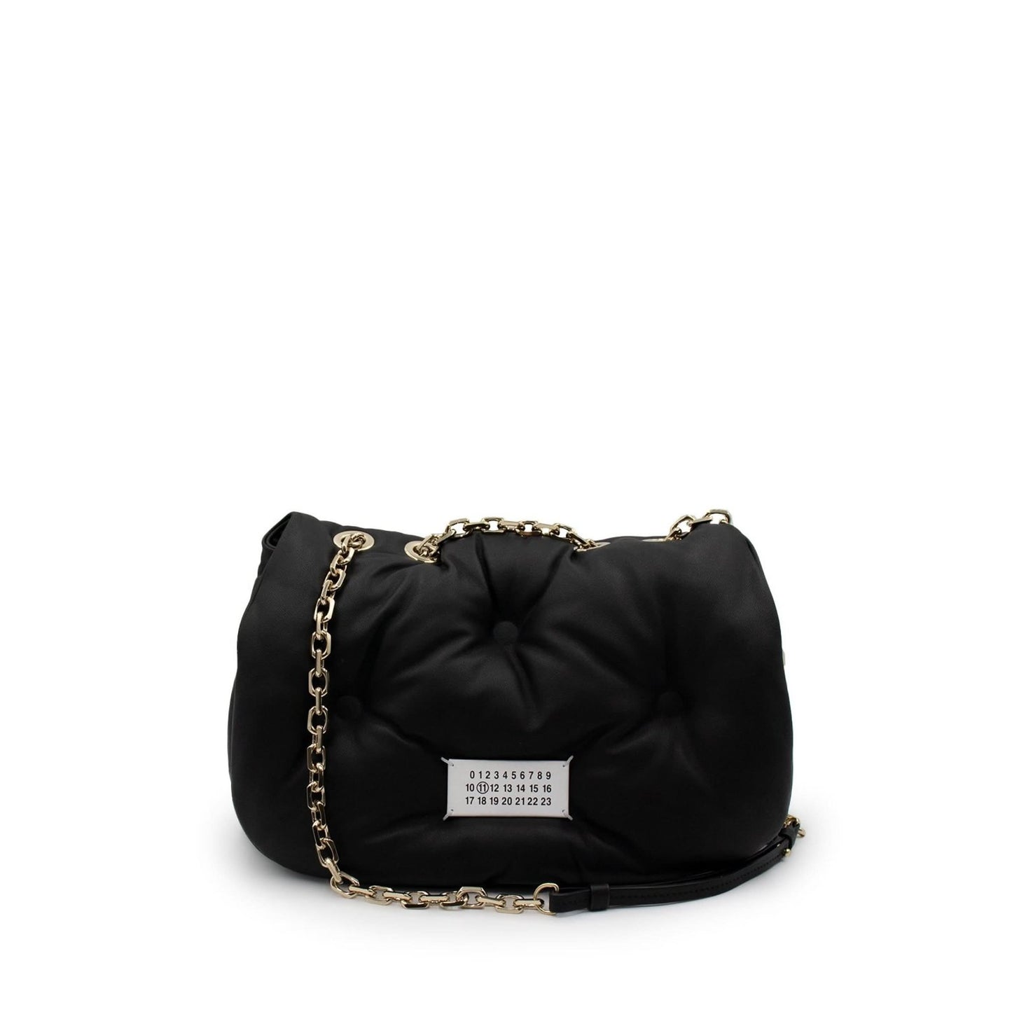 Micro Glam Slam Shoulder Bag in Black