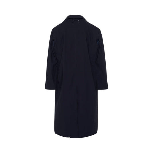 Kaban Long Trench in Dark Blue