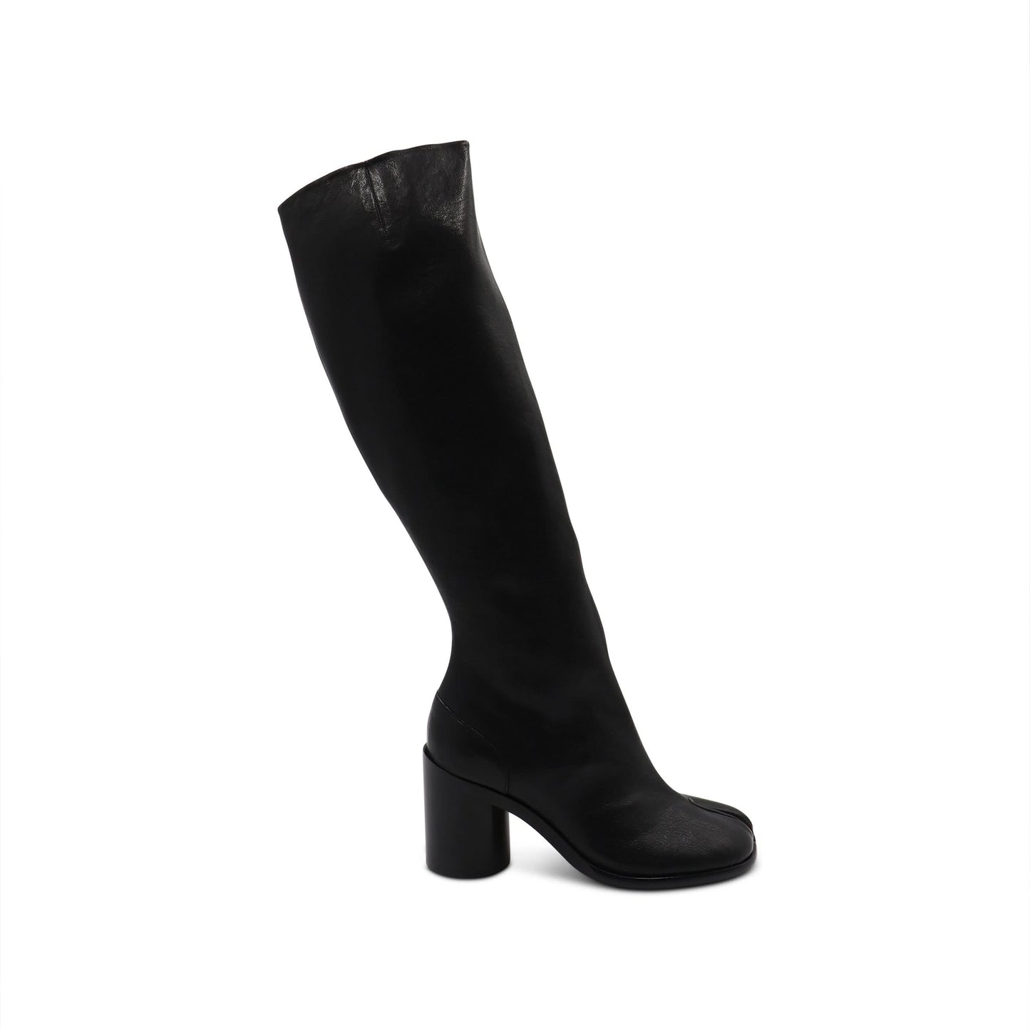 Tabi Knee High Boots in Black