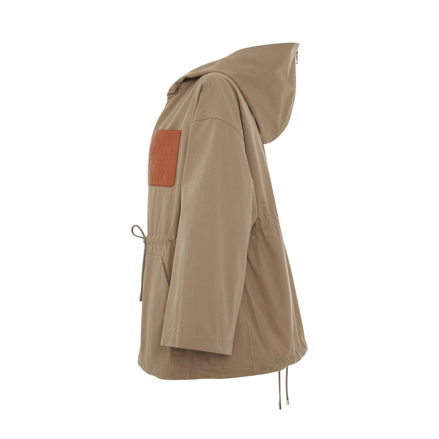 Hooded Jacket in Sandstone