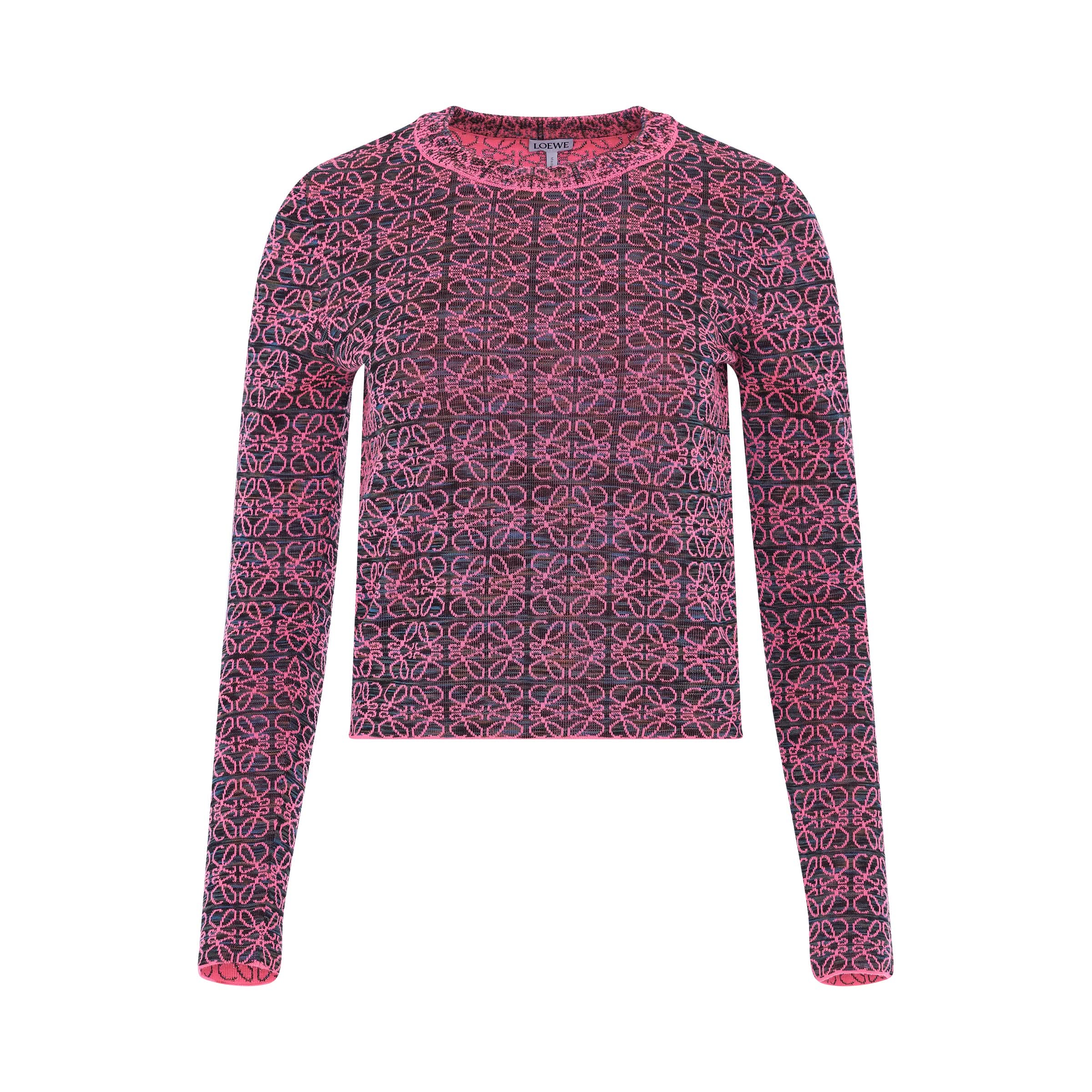 Logo Anagram Sweater in Pink