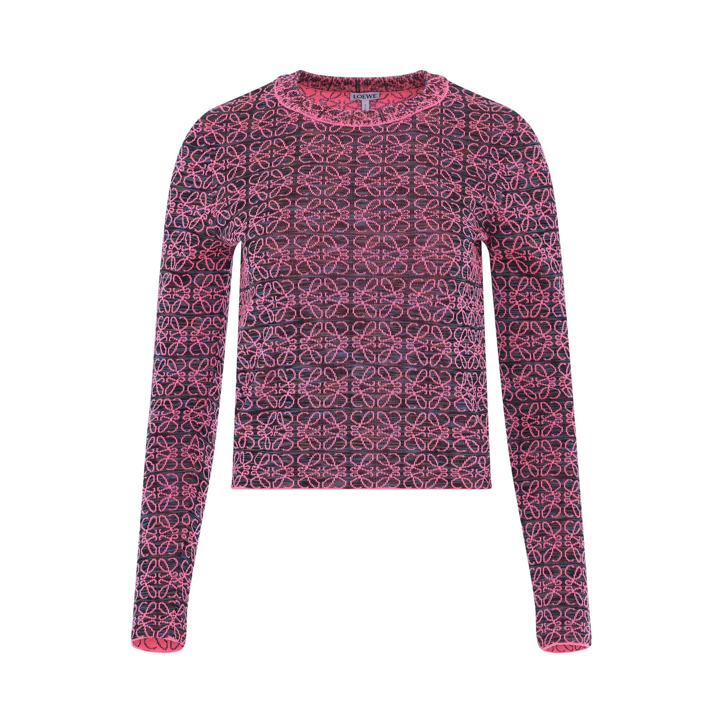 Logo Anagram Sweater in Pink