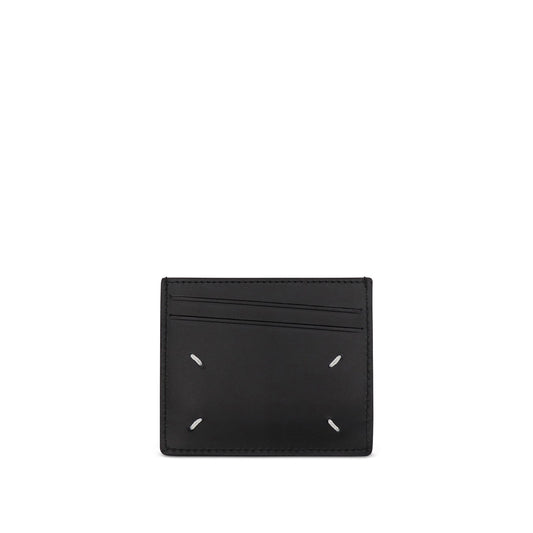 Four Stitch Cardholder in Black