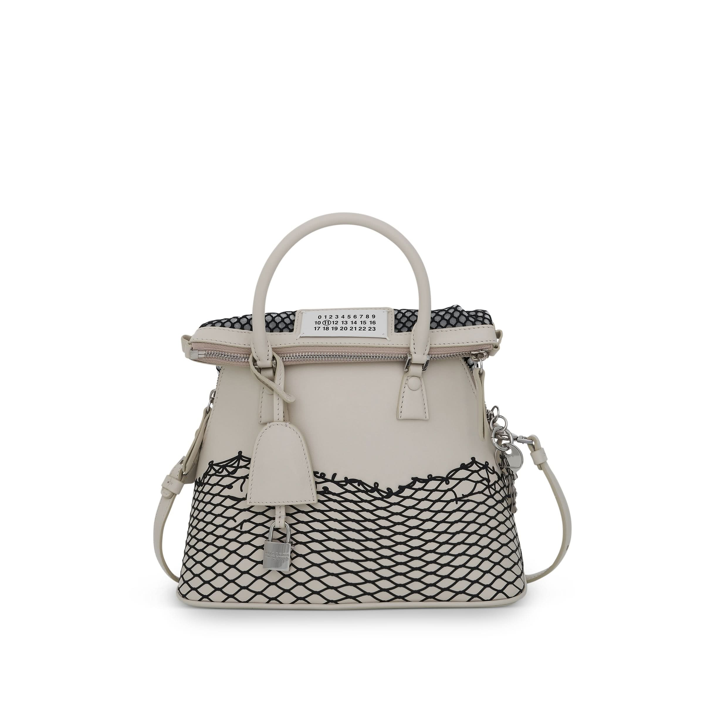 5AC Mini Shoulder Bag in Grey/Black