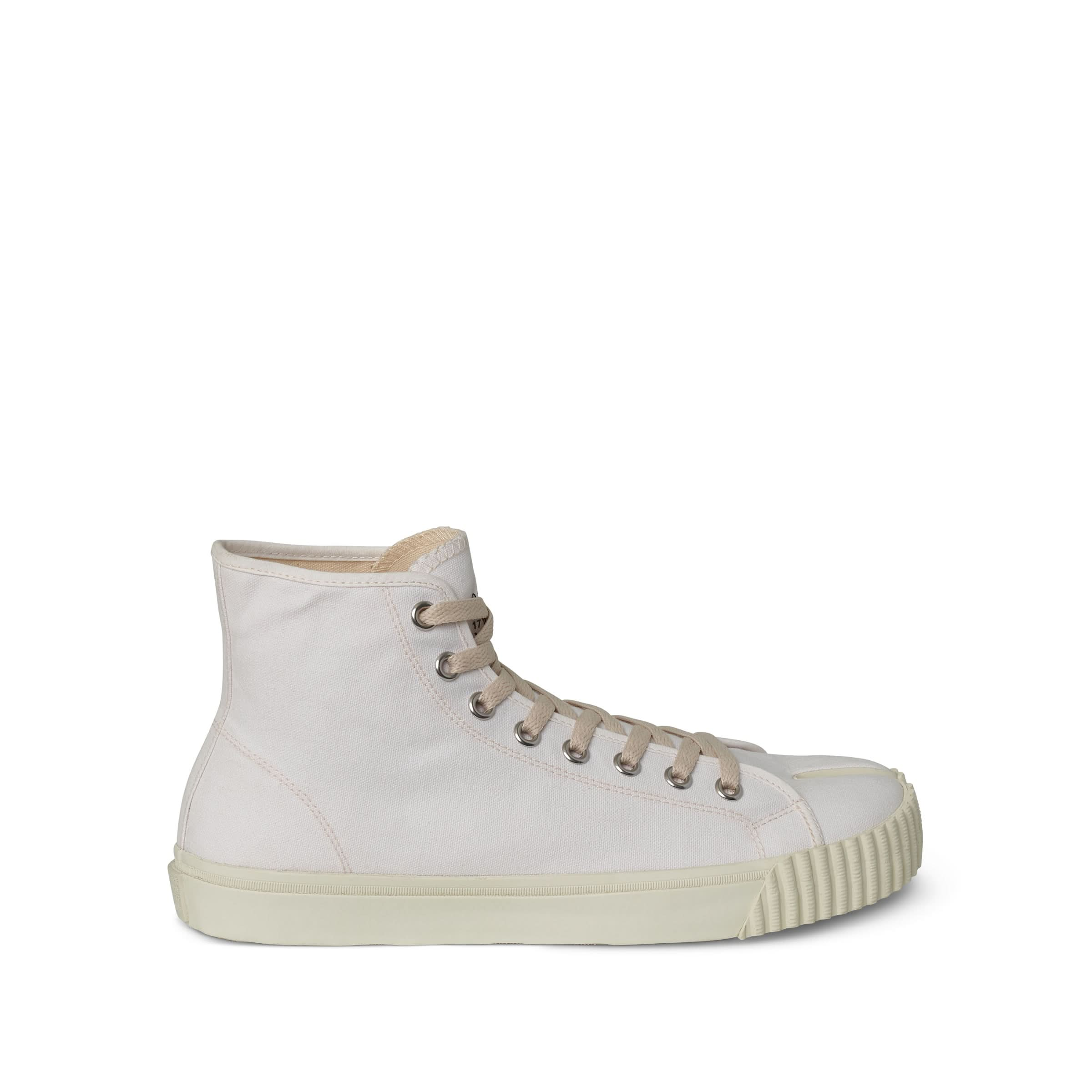 Tabi High Top Sneaker in White