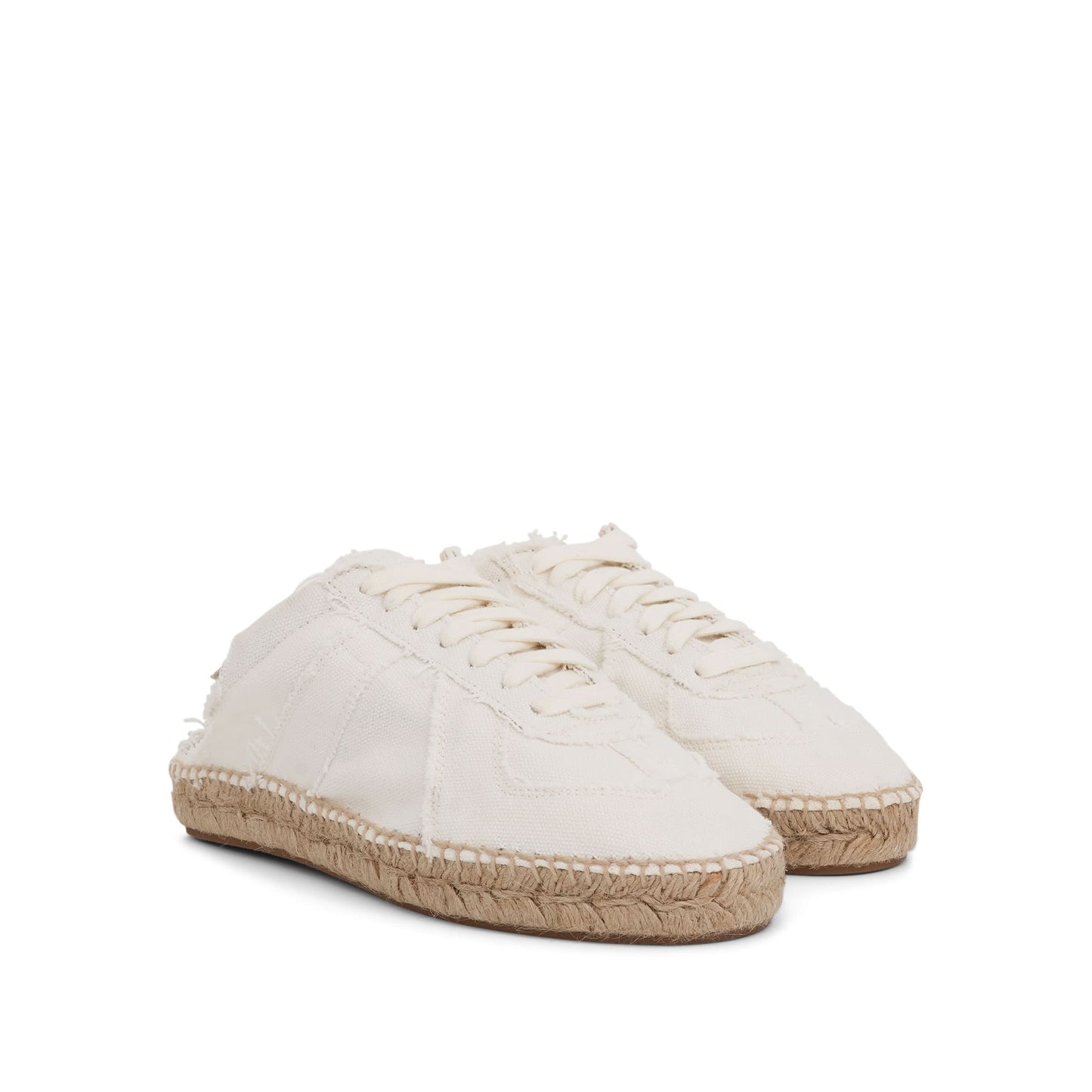 Replica Open Back Sneakers in Coconut Milk