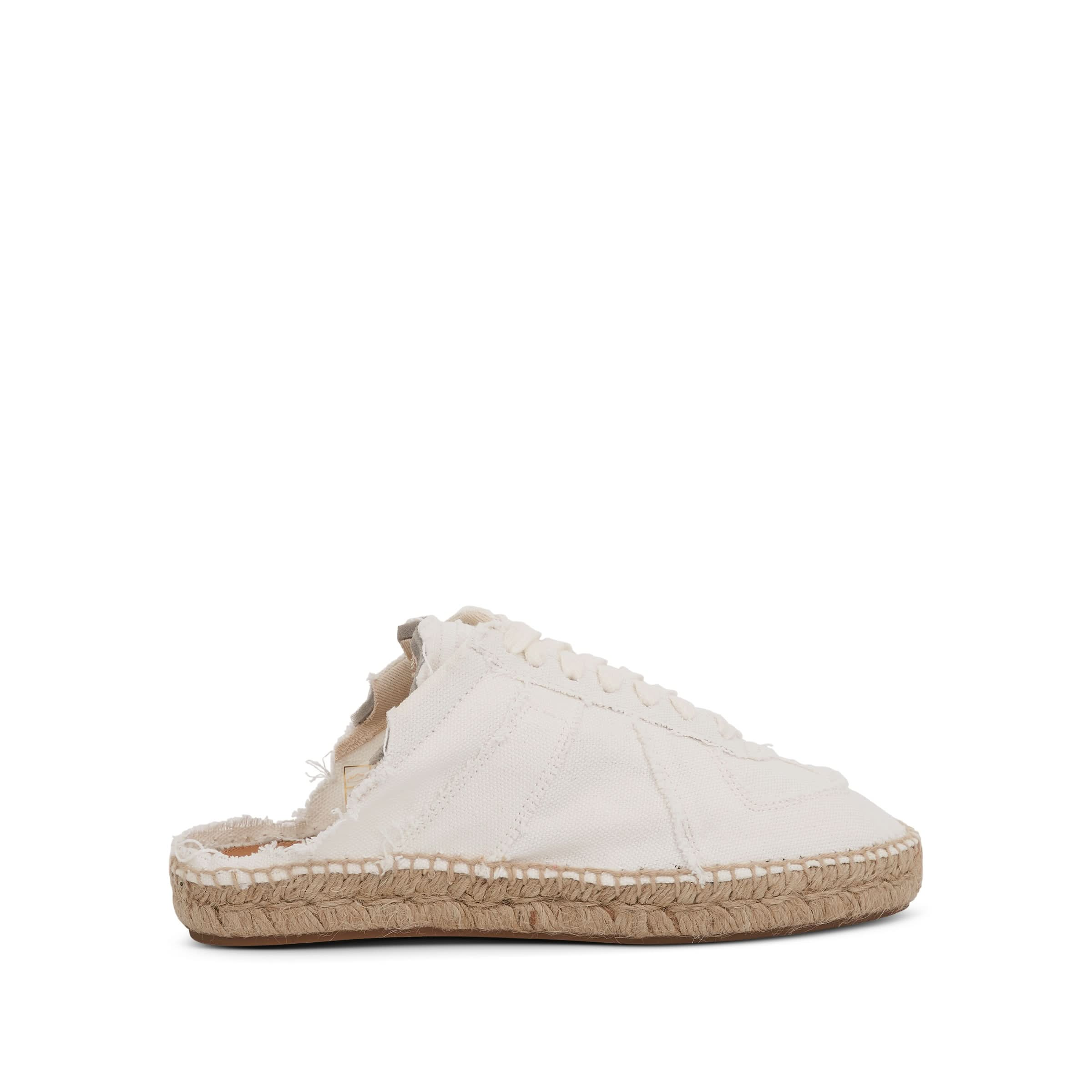 Replica Open Back Sneakers in Coconut Milk