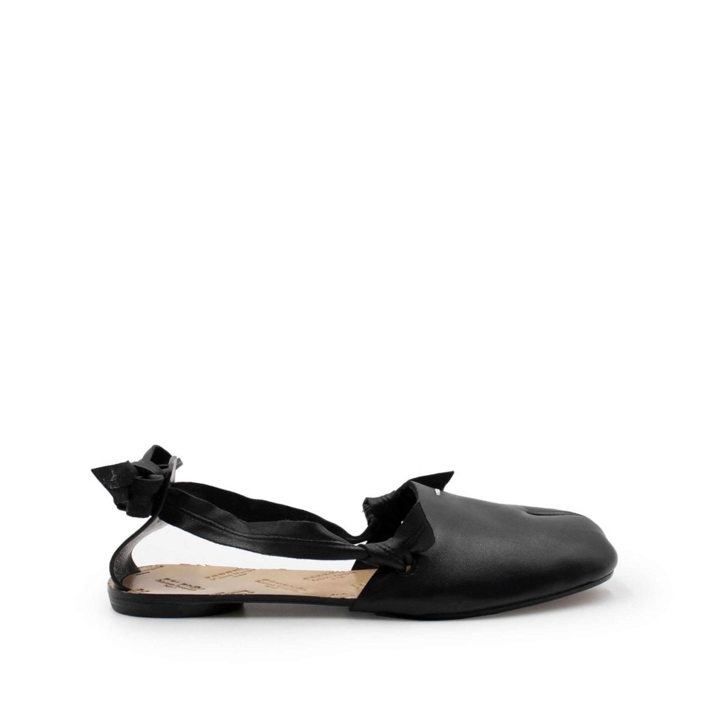 Logo Sandals in Black