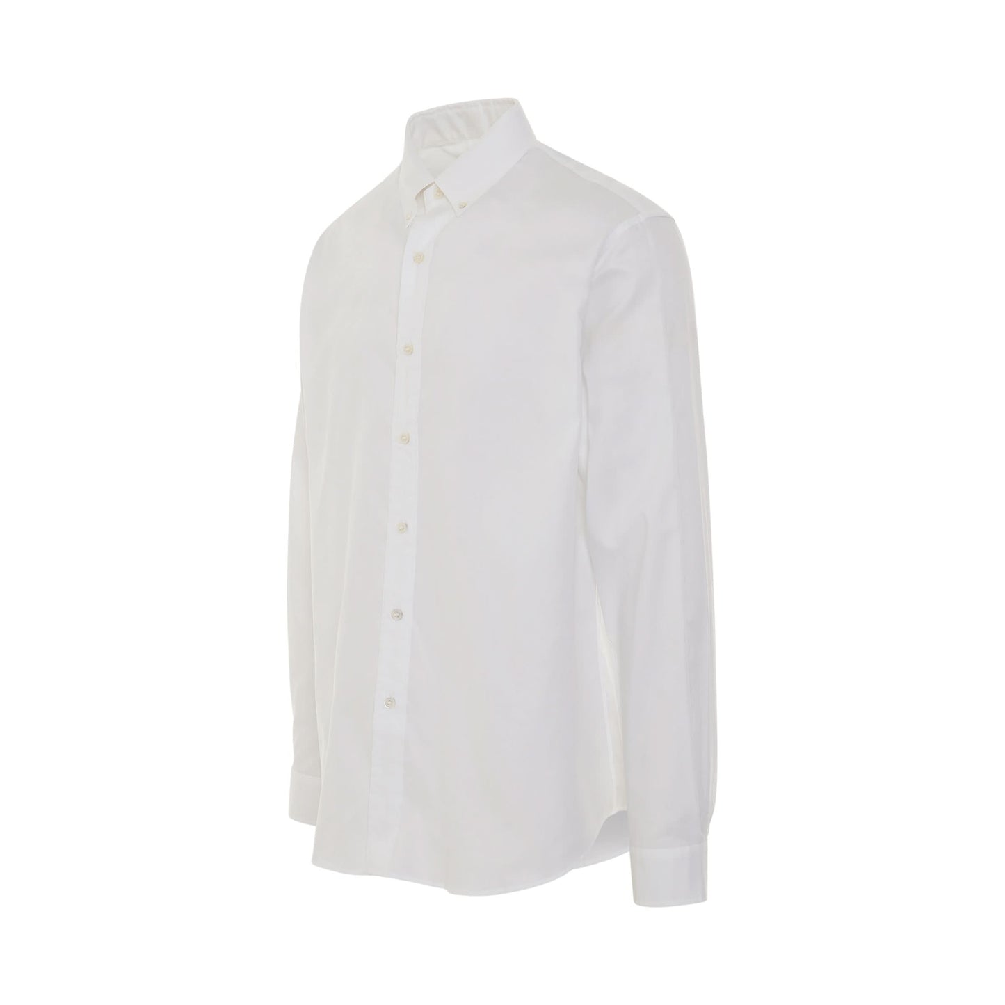 1 Pocket Denim Shirt in White