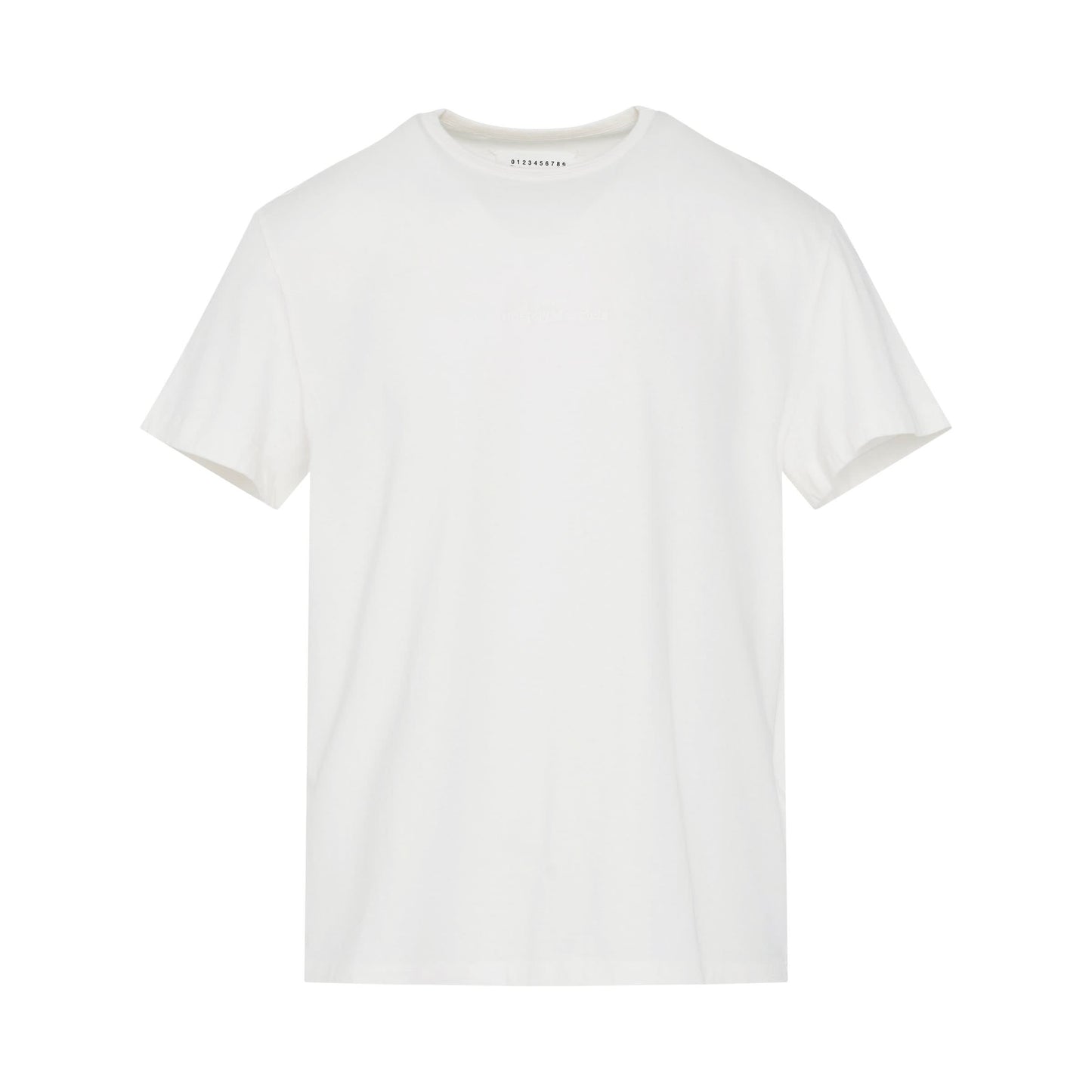 Reverse Logo T-Shirt in Off White