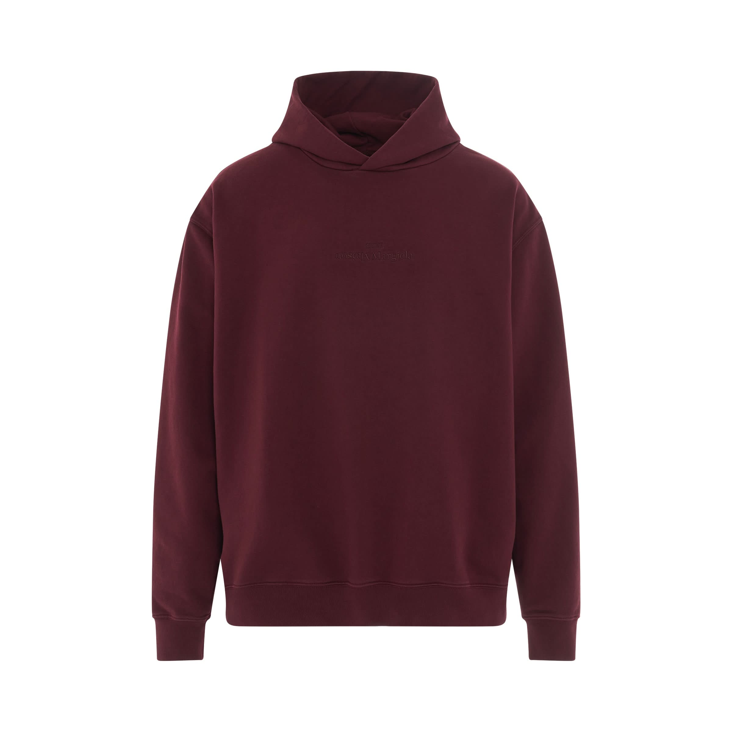 Oversized Hoodie in Burgundy