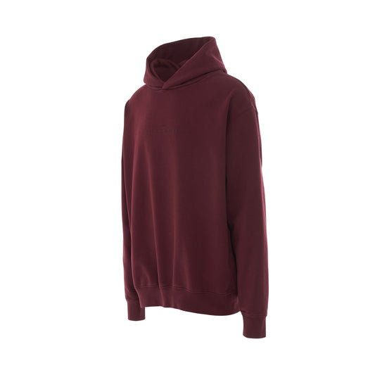 Oversized Hoodie in Burgundy