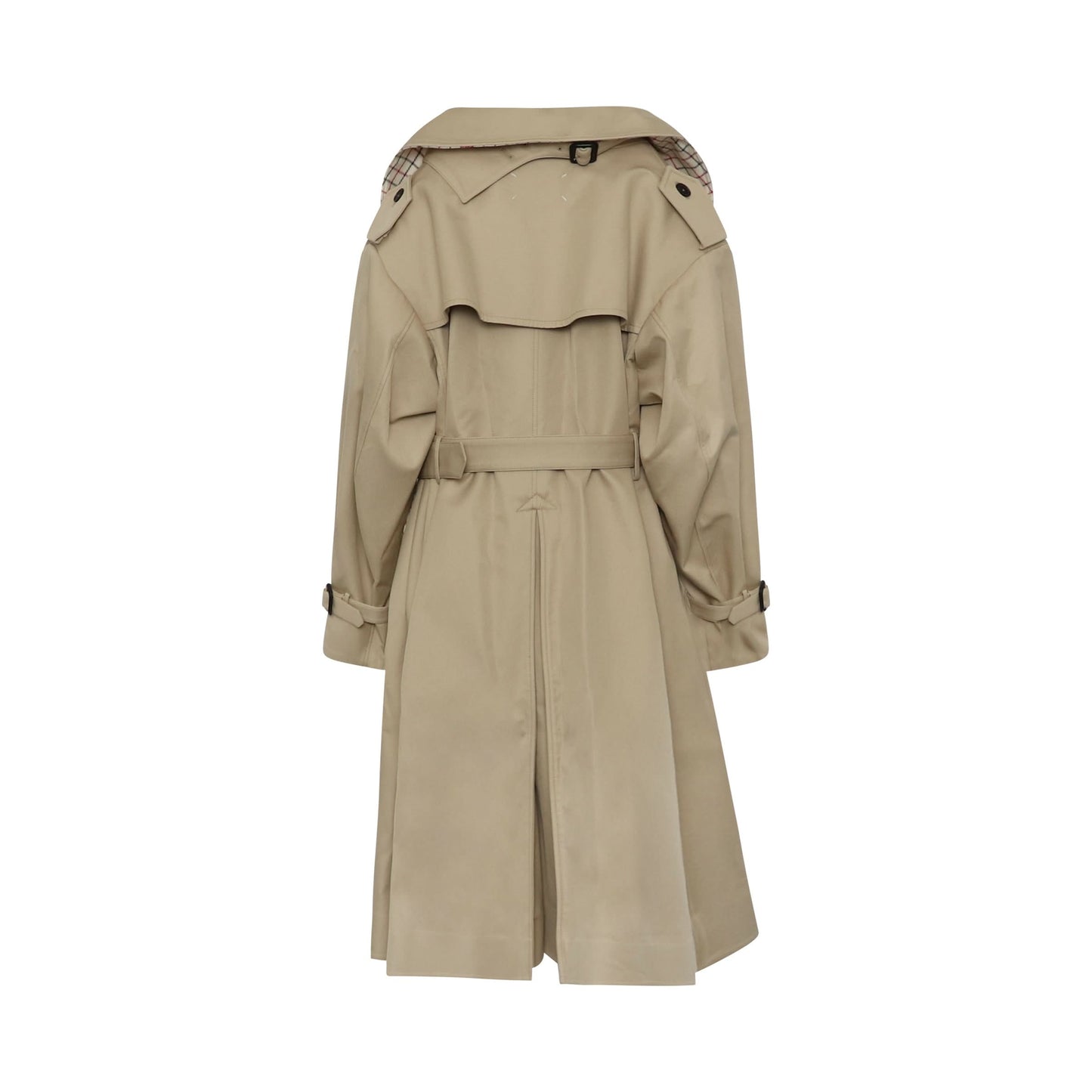 Classic Oversized Trench Coat in Beige