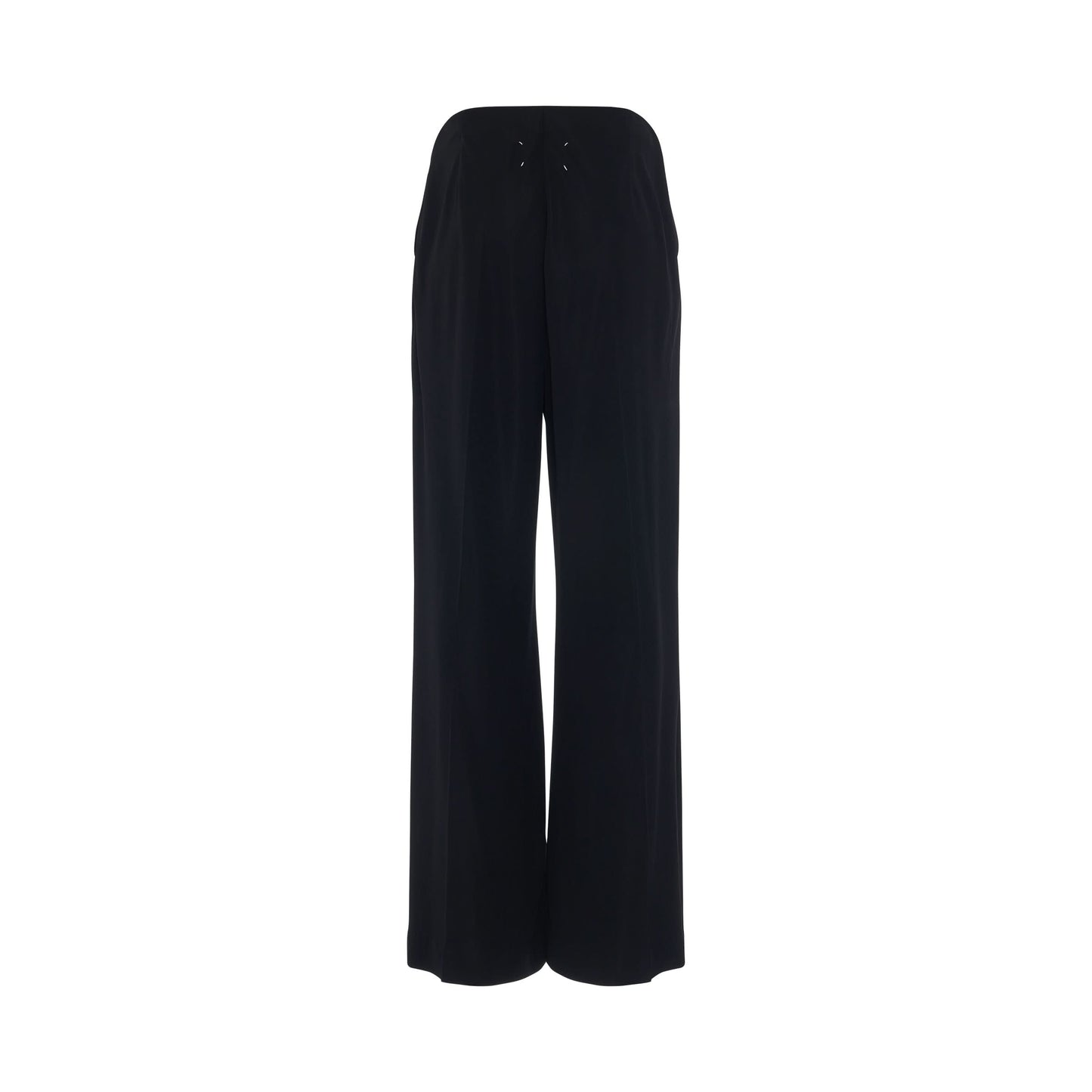 Long Straight Pants in Black