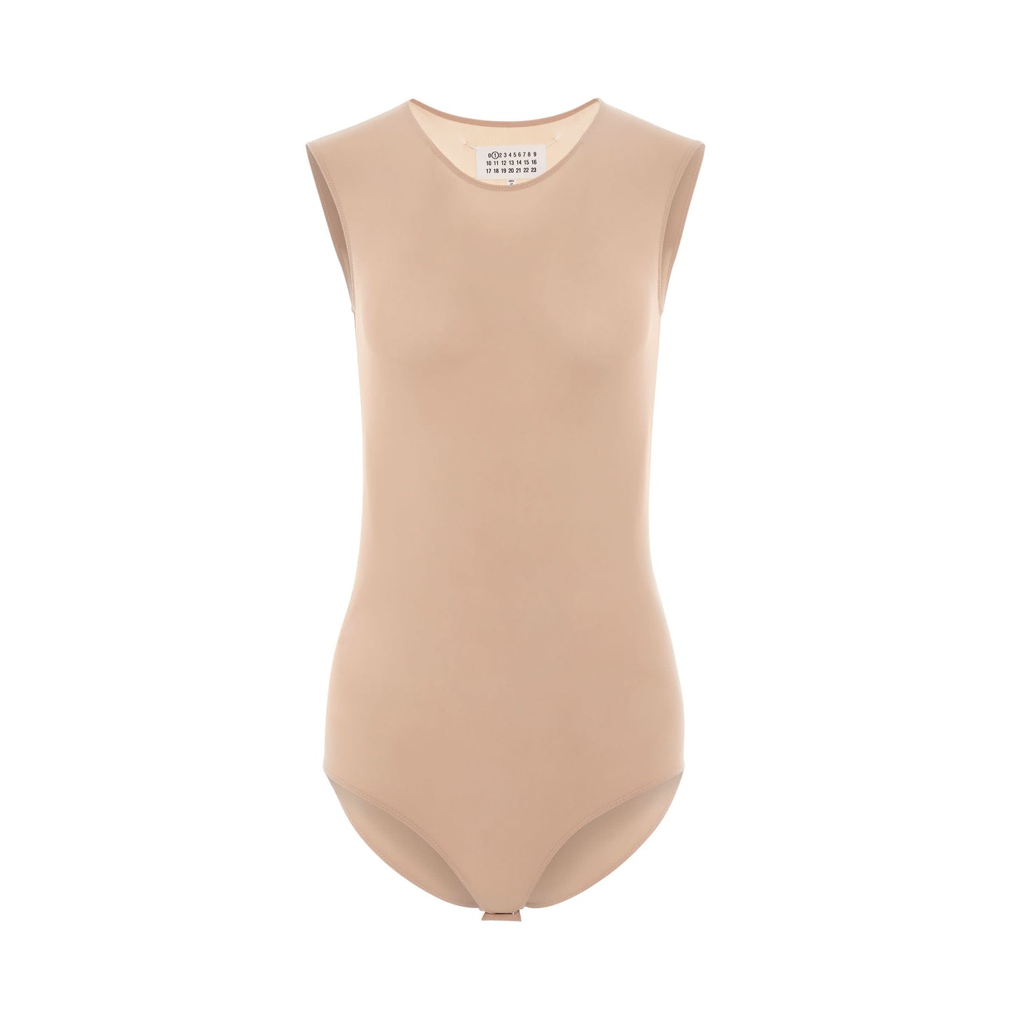 Sleeveless Bodysuit in Skin