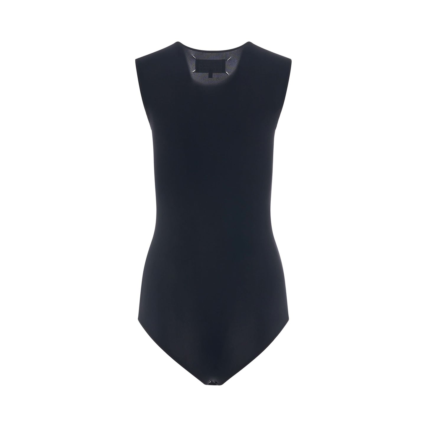 Sleeveless Bodysuit in Black