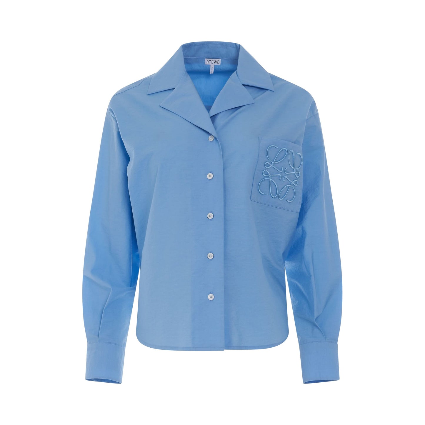 Anagram Pyjama Blouse in Sky Blue