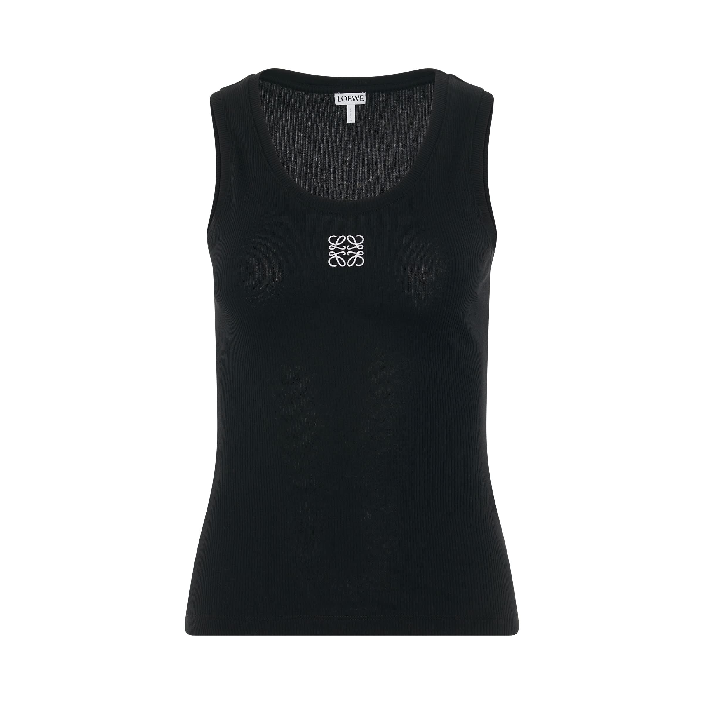 Anagram Tank Top in Black