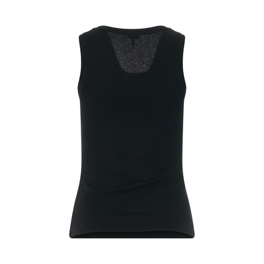 Anagram Tank Top in Black