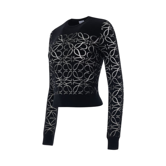 Anagram Devore Sweater in Black