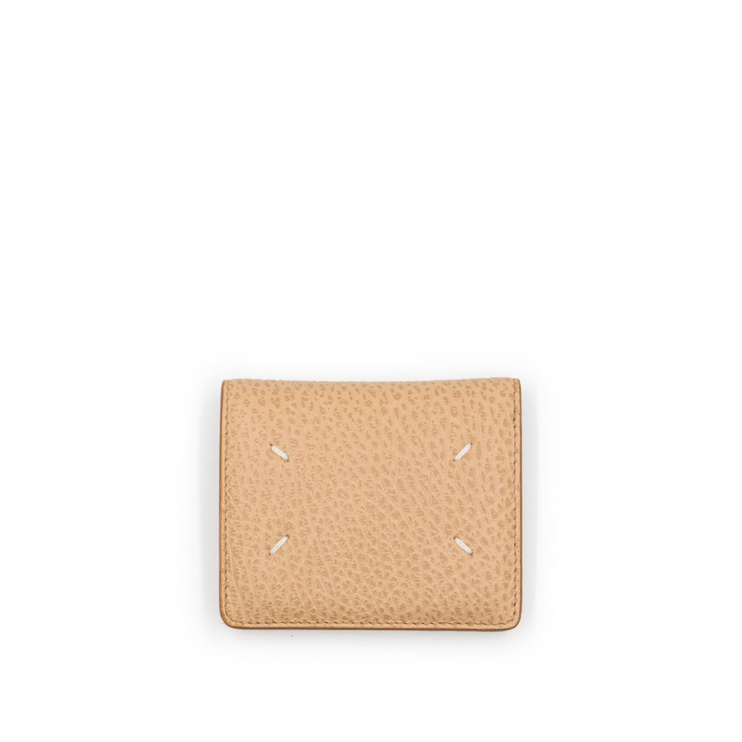 Four Stitch Bifold Wallet in Nude